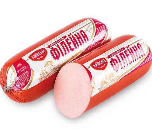 Ковбаса Філейна варена 1-й сорт КИЇВСЬКІ КОВБАСИ