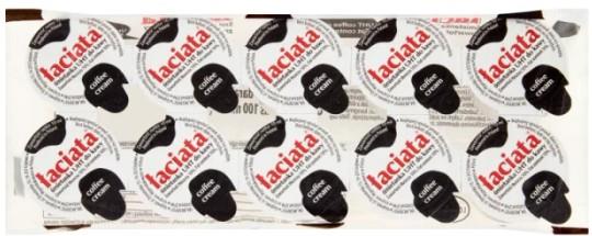 Вершки до кави 10% (10шт*10мл) Laciata