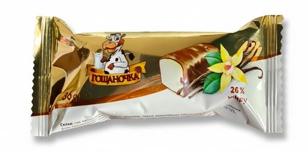 Сирок глазурований Ваніль Гощаночка 26% 36 г