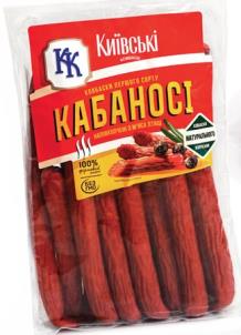 Ковбаски Кабаносі напівкопч. 1-й сорт КИЇВСЬКІ КОВБАСИ